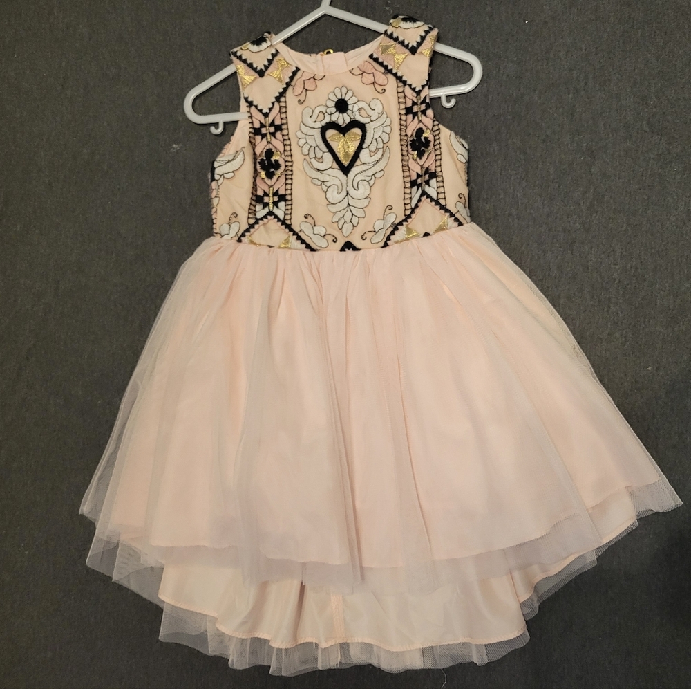Toddler dress, Pippa & Julie, size 2t, pink, new without tags